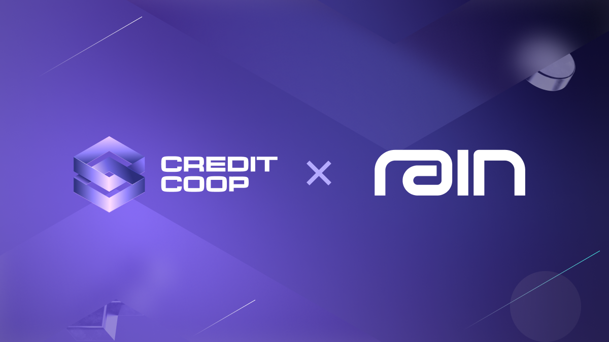 Credit Coop and Rain Partner to Leverage Blockchain for Real-Time Payments Financing
